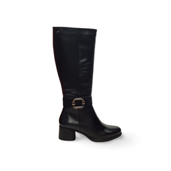 Botas Y Botines Fluchos 9374 piel negro