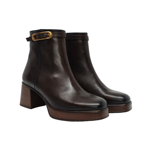 Botas Y Botines Fluchos 9733 piel marrón