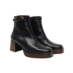Botas Y Botines Fluchos 9733 piel negro