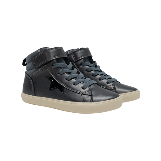 Botas Y Botines Geox J564NC piel vegana plateado