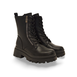 Botas Y Botines Mustang 54587 piel vegana negro