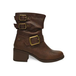 Botas Y Botines Mustang 54664 piel vegana marrón