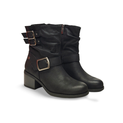Botas Y Botines Mustang 54664 piel vegana negro