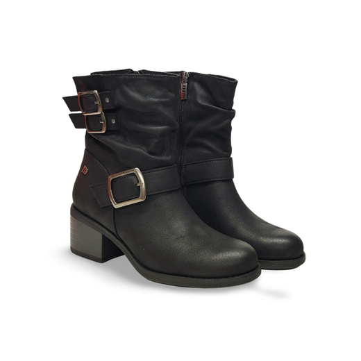 Botas Y Botines Mustang 54664 piel vegana negro