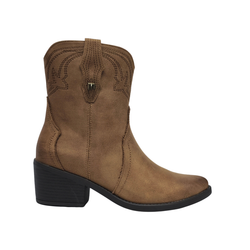 Botas Y Botines Mustang 54910 piel vegana cuero