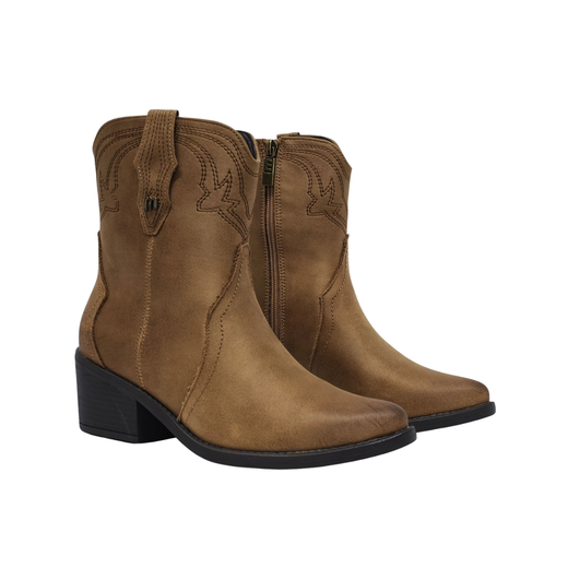 Botas Y Botines Mustang 54910 piel vegana cuero