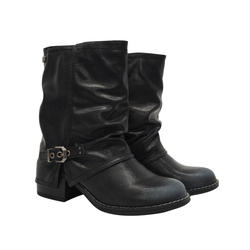 Botas Y Botines Mustang 55970 piel vegana negro