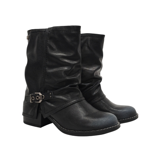 Botas Y Botines Mustang 55970 piel vegana negro