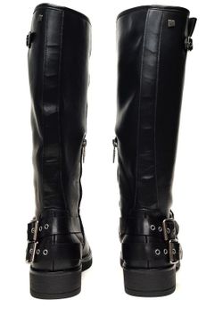 Botas Y Botines Mustang 59839 piel vegana negro