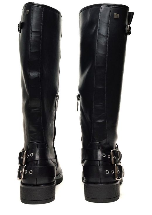Botas Y Botines Mustang 59839 piel vegana negro