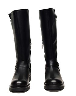 Botas Y Botines Mustang 59839 piel vegana negro