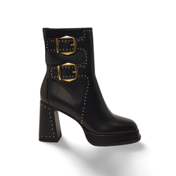 Botas Y Botines Noa Harmon 10130 piel vegana negro