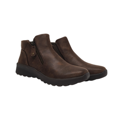 Botas Y Botines Skechers 158952 piel vegana marrón