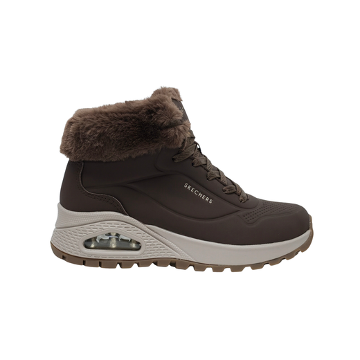 Botas Y Botines Skechers 190285 piel vegana marrón