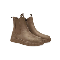 Botas Y Botines Xti 151390 piel vegana taupe