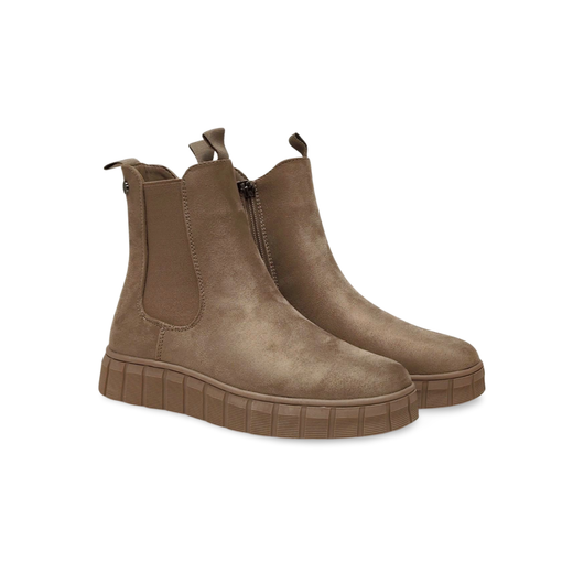 Botas Y Botines Xti 151390 piel vegana taupe