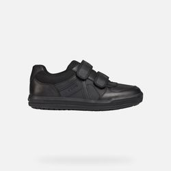 Colegiales Geox J844AE piel vegana negro