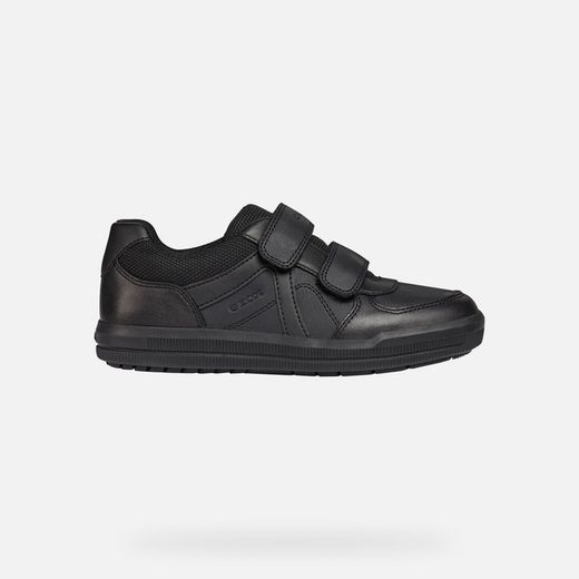 Colegiales Geox J844AE piel vegana negro
