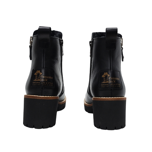 Colegiales Panama Jack PAULINE TRAV B2 piel negro