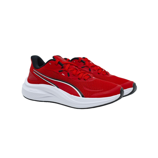 Deportivos Puma 312413 textil rojo