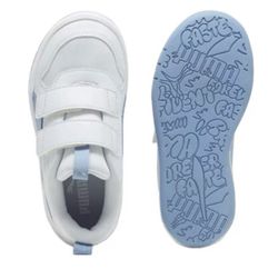 Deportivos Puma 380845 piel vegana blanco