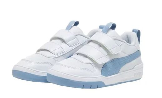 Deportivos Puma 380845 piel vegana blanco