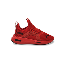 Deportivos Puma 401511 textil rojo