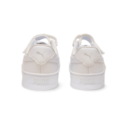 Deportivos Puma 402305 piel vegana blanco