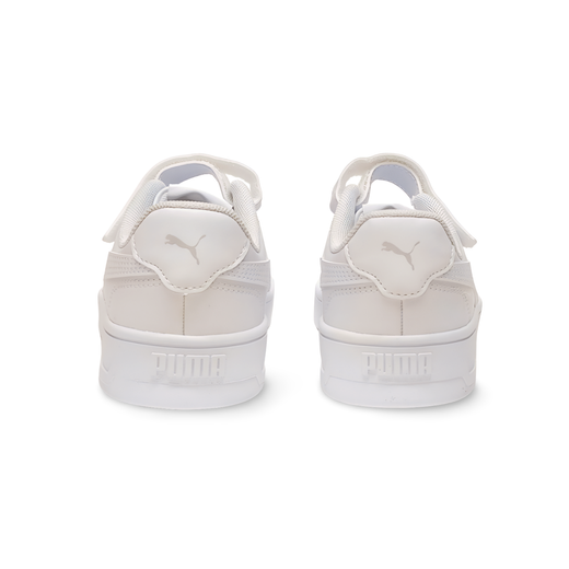 Deportivos Puma 402305 piel vegana blanco