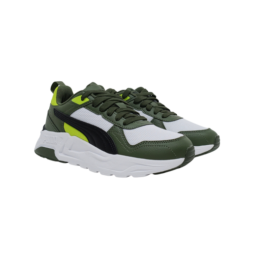 Deportivos Puma 403703 textil blanco