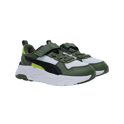 Deportivos Puma 403704 textil blanco