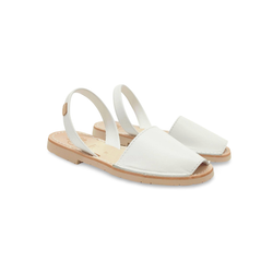 Sandalias Castell Piel Blanco