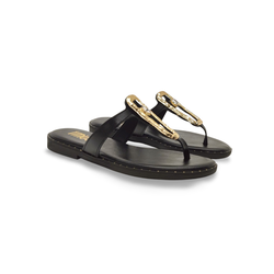 Sandalias Y Zue 1Must BALIA piel negro
