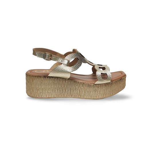 Sandalias Y Zue 1Must MANAOS piel plateado
