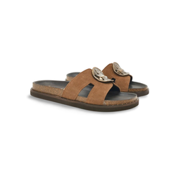 Sandalias Y Zue 1Must NESIA piel marrón