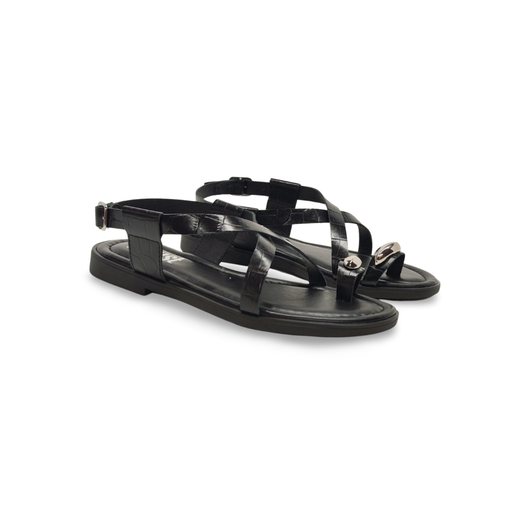Sandalias Y Zue 1Must RAISA piel negro