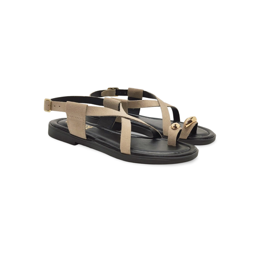 Sandalias Y Zue 1Must RAISA piel taupe