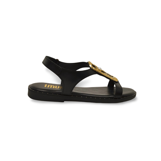 Sandalias Y Zue 1Must ZAFIRO piel negro