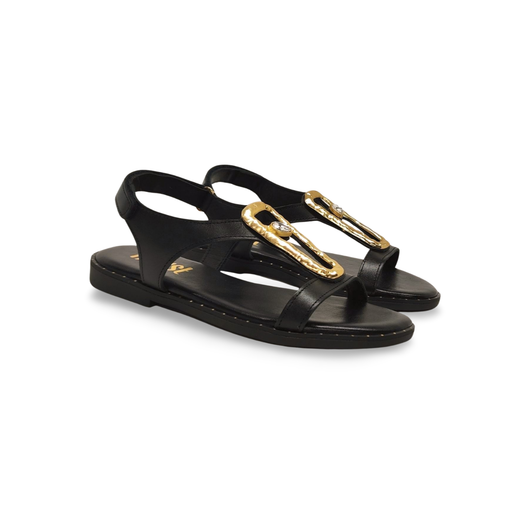 Sandalias Y Zue 1Must ZAFIRO piel negro