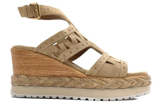 Sandalias Y Zue Alpe 2418 ante taupe