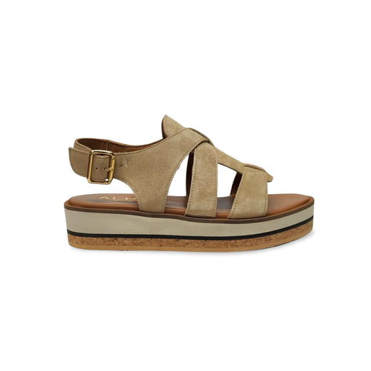 Sandalias Y Zue Alpe 5497 piel beig