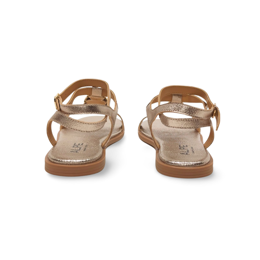 Sandalias Y Zue Alpe 5592 piel dorado
