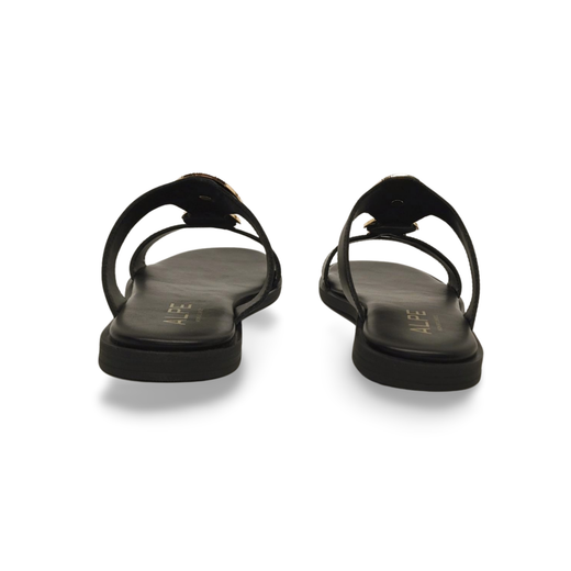 Sandalias Y Zue Alpe 5593 piel negro