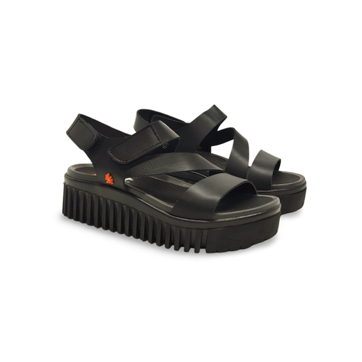 Sandalias Y Zue Art 1573 piel negro