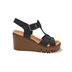 Sandalias Y Zue Art 2084 piel negro