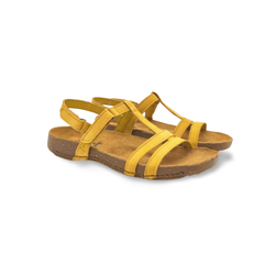 Sandalias Y Zue Art 946 piel mostaza