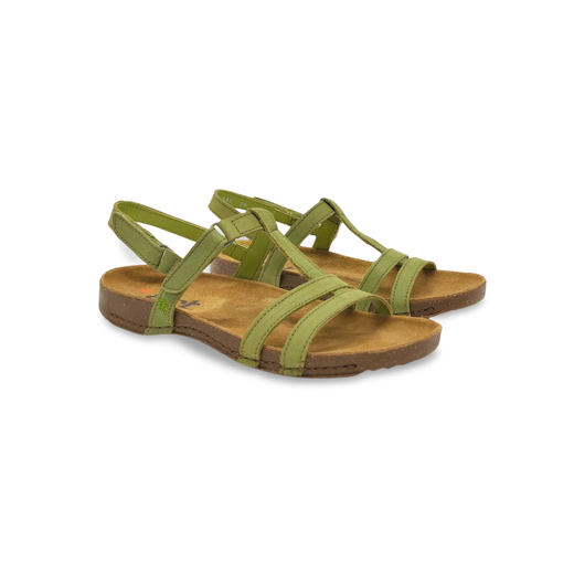 Sandalias Y Zue Art 946 piel verde