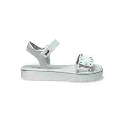 Sandalias Y Zue Asso 17262 piel vegana blanco
