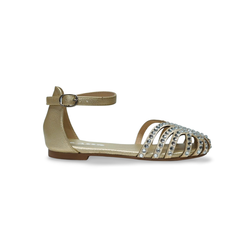 Sandalias Y Zue Asso 17293 piel vegana dorado