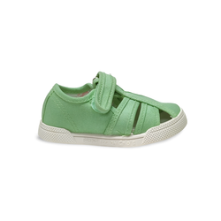 Sandalias Y Zue Blanditos MANGO textil verde